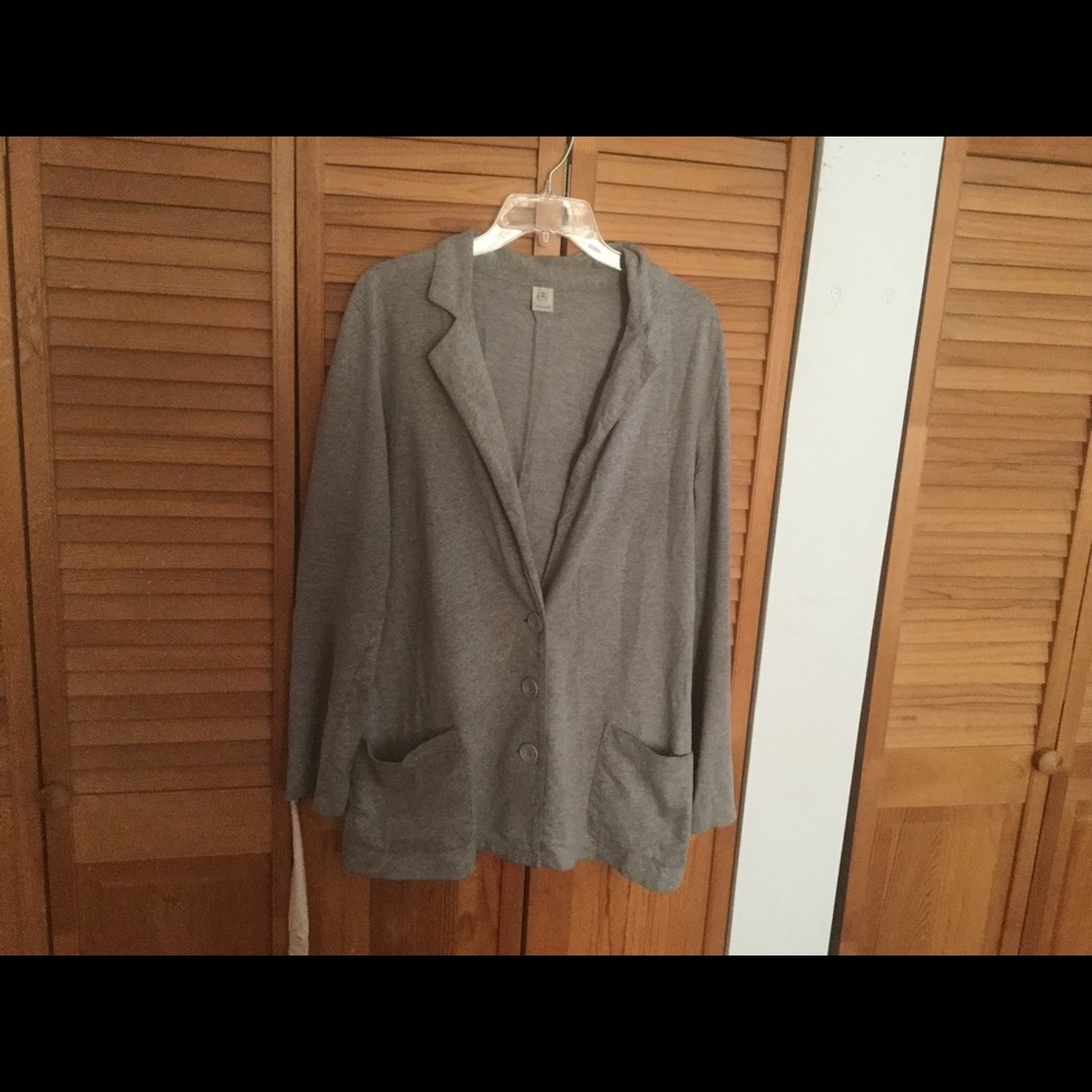 Trouve gray jacket top