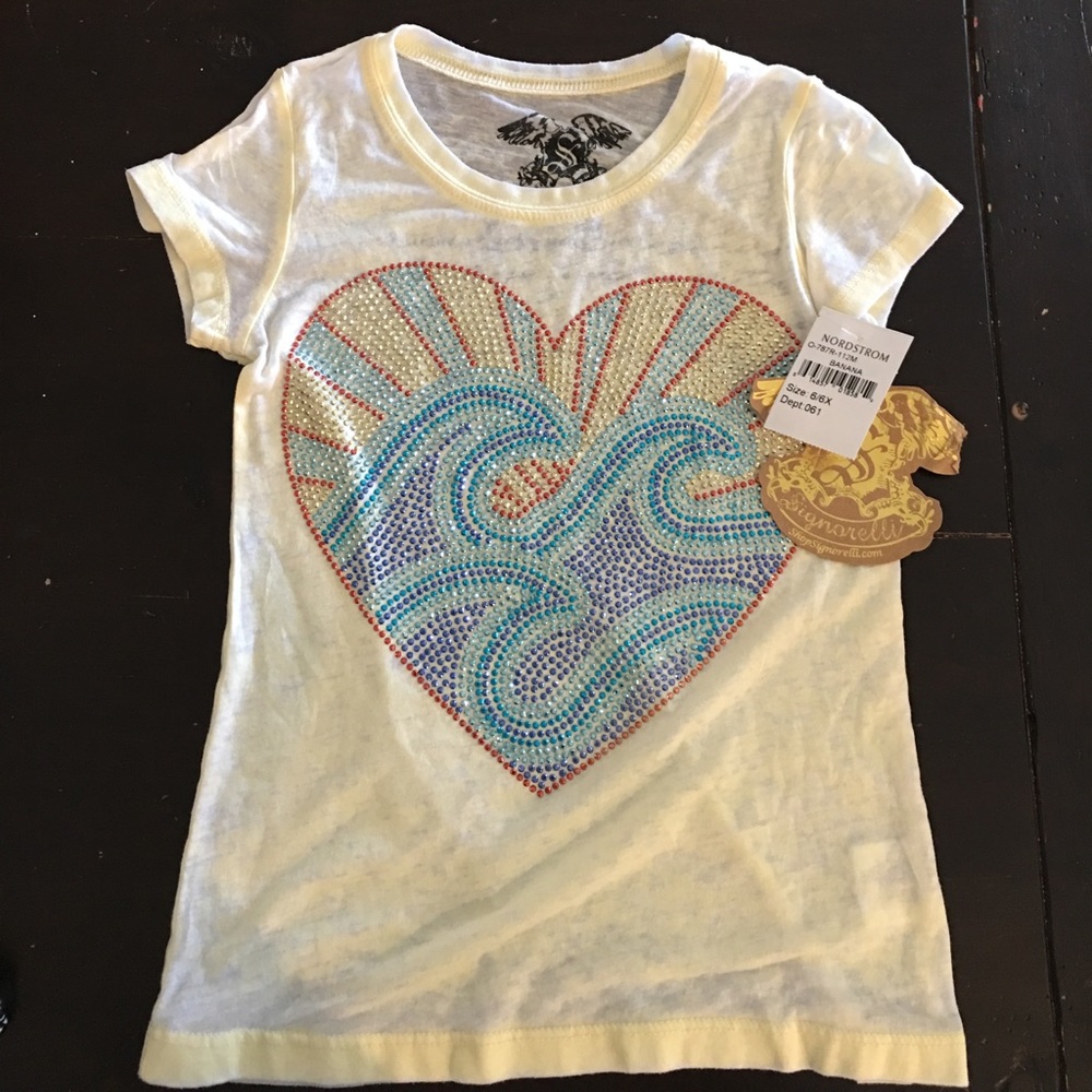 Signorelli jeweled t-shirt girls size 6/6x