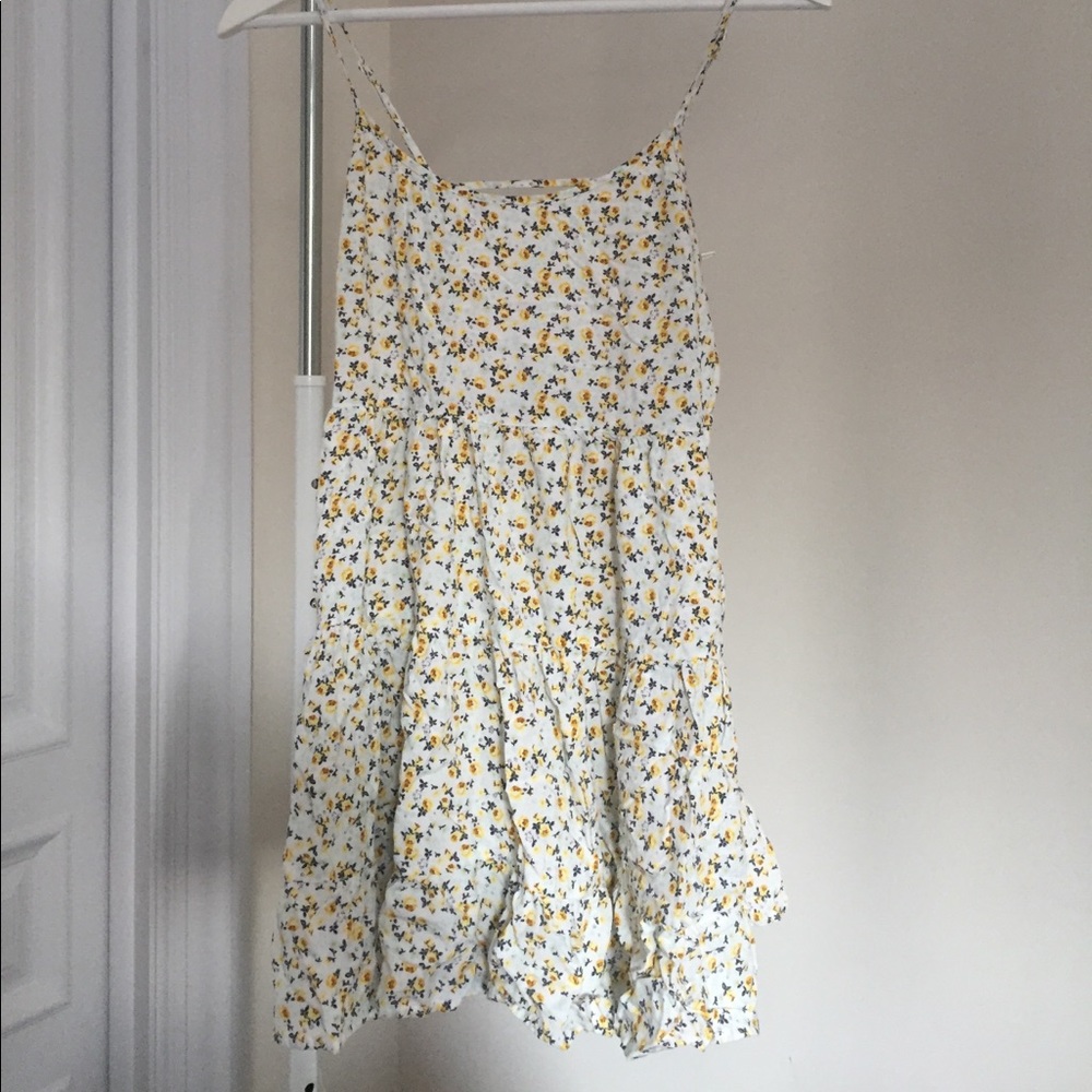 H&M Flowy Flower Mini Dress