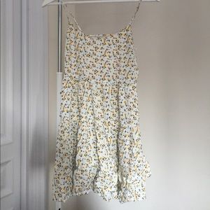 H&M Flowy Flower Mini Dress