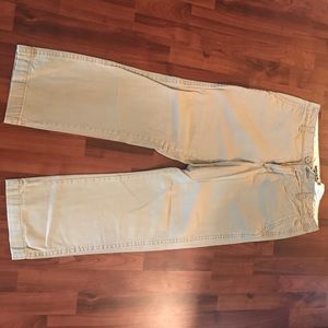 Tan Old Navy khakis