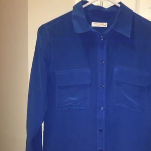 Silk equipment blouse