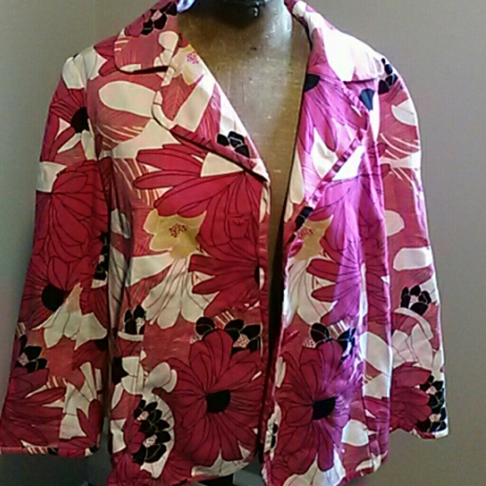 Pink floral jack