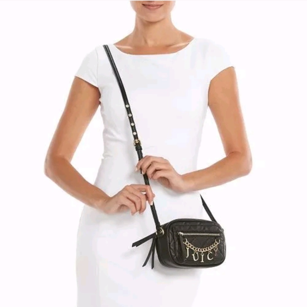 NWT | JUICY COUTURE | CHAIN QUILTED CROSSBODY PURSE