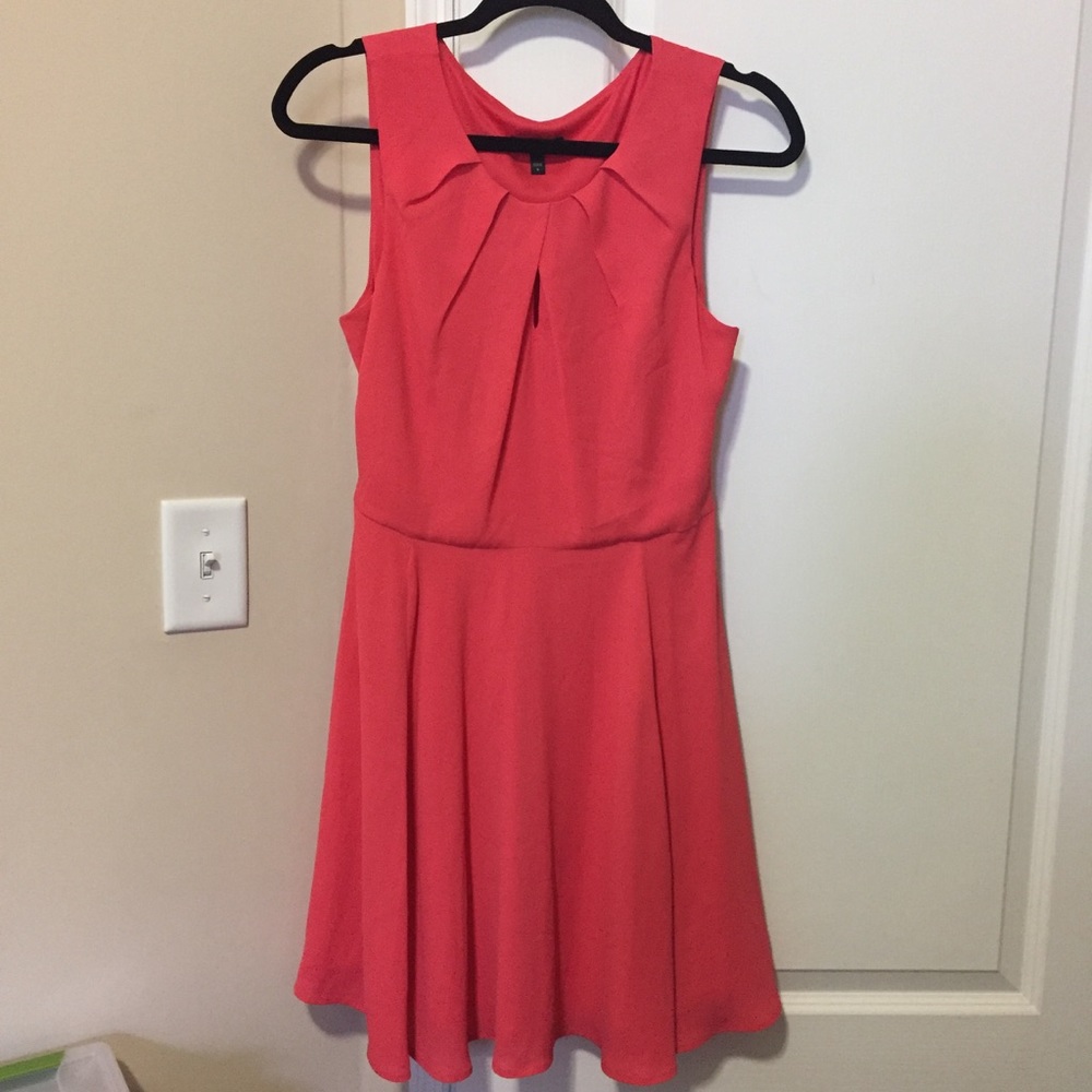 Express Pink Keyhole Dress - Size 8