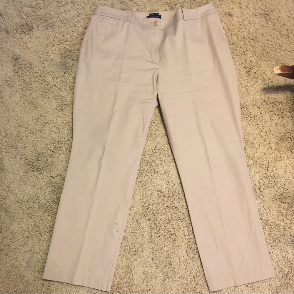 Talbots khakis pants