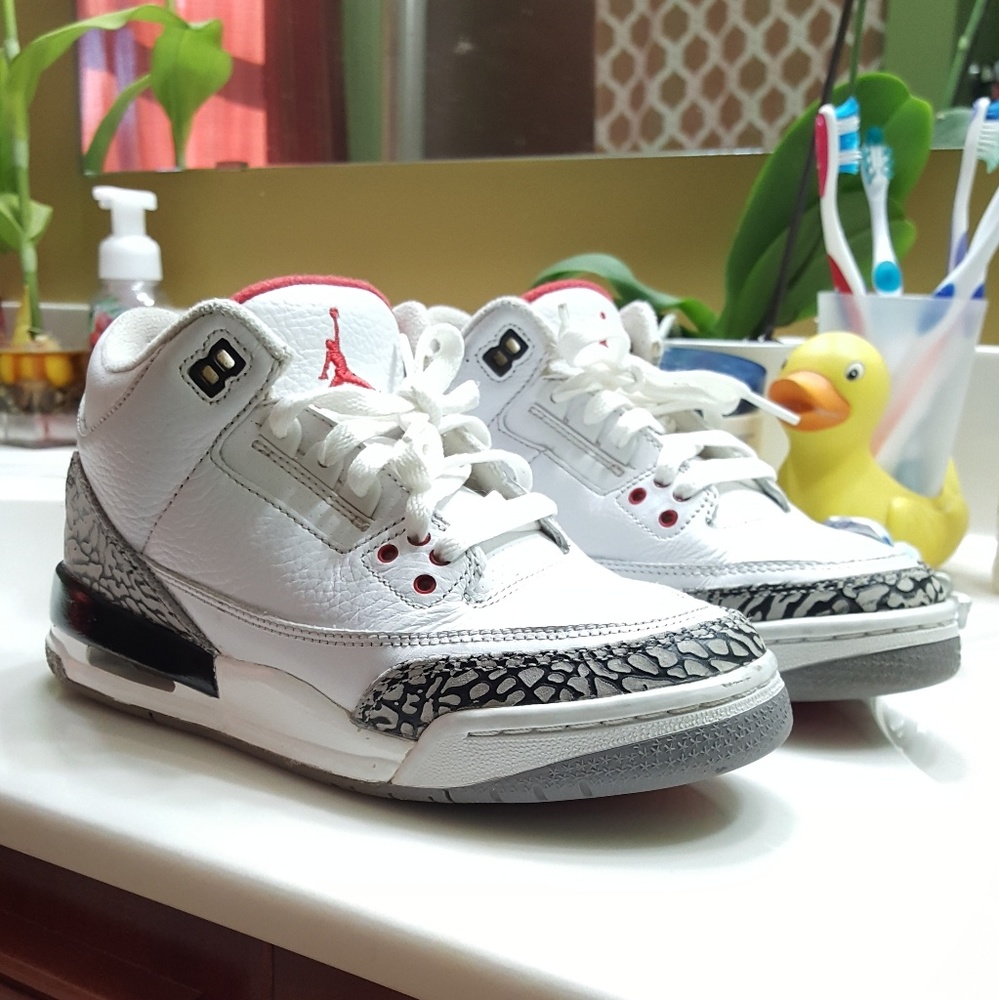 2010 Nike Air Jordan Retro 3 White Cements