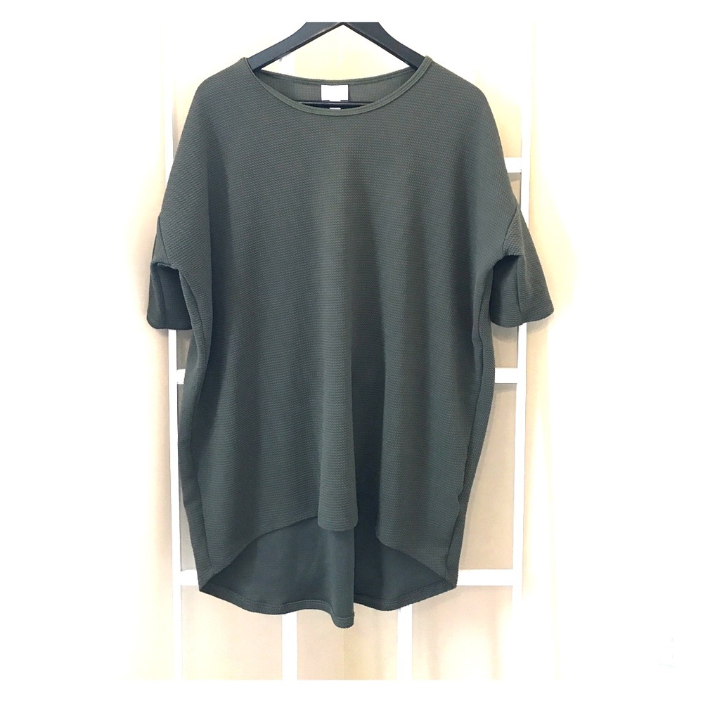 Army Green LulaRoe Top