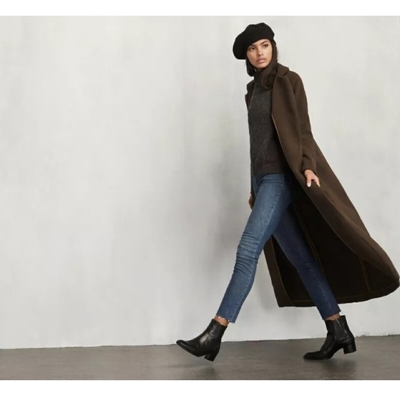 Reformation Jackets & Blazers - Reformation Brunswick Coat in Brown size M