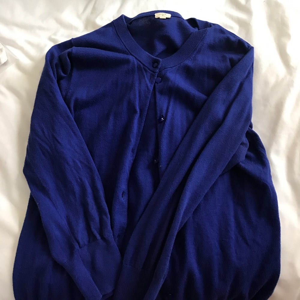 Cotton jcrew cardigan sweater