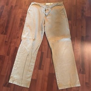 Tan Old Navy khakis