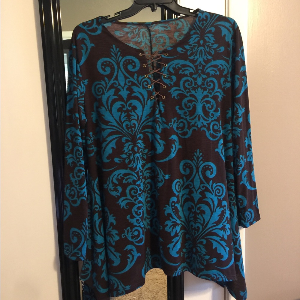 Paisley tunic top!