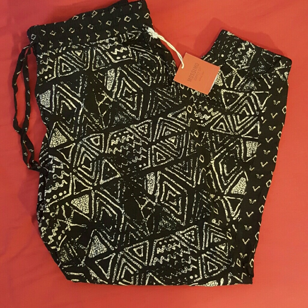 Mossimo Supply Co. Tribal Jogger Pants sz L NWT