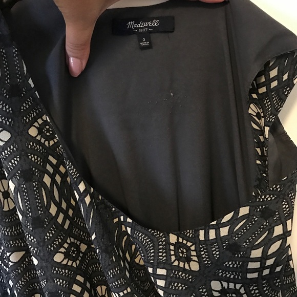 Madewell side slit printed maxi dress - Picture 4 of 7