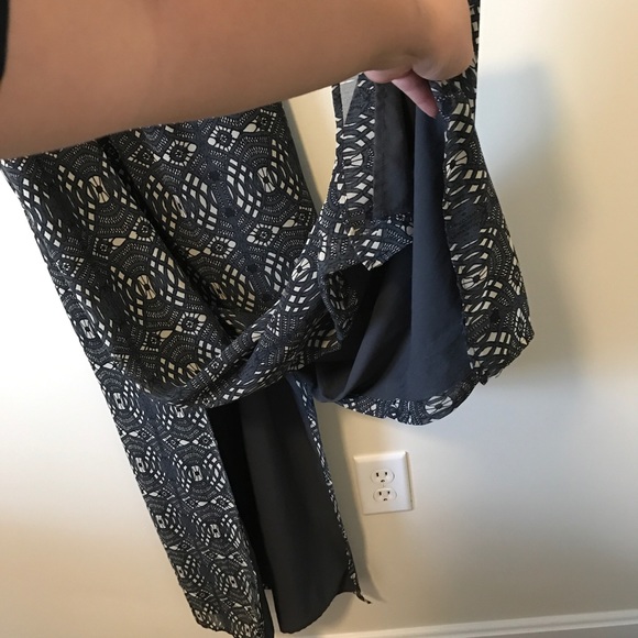 Madewell side slit printed maxi dress - Picture 5 of 7