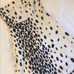 Spotted Silk Dress