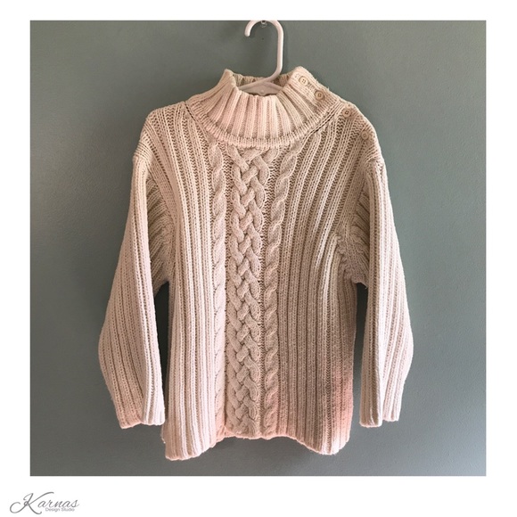 GAP Other - GAP Baby Cable Knit Sweater Button Accents 4 XL