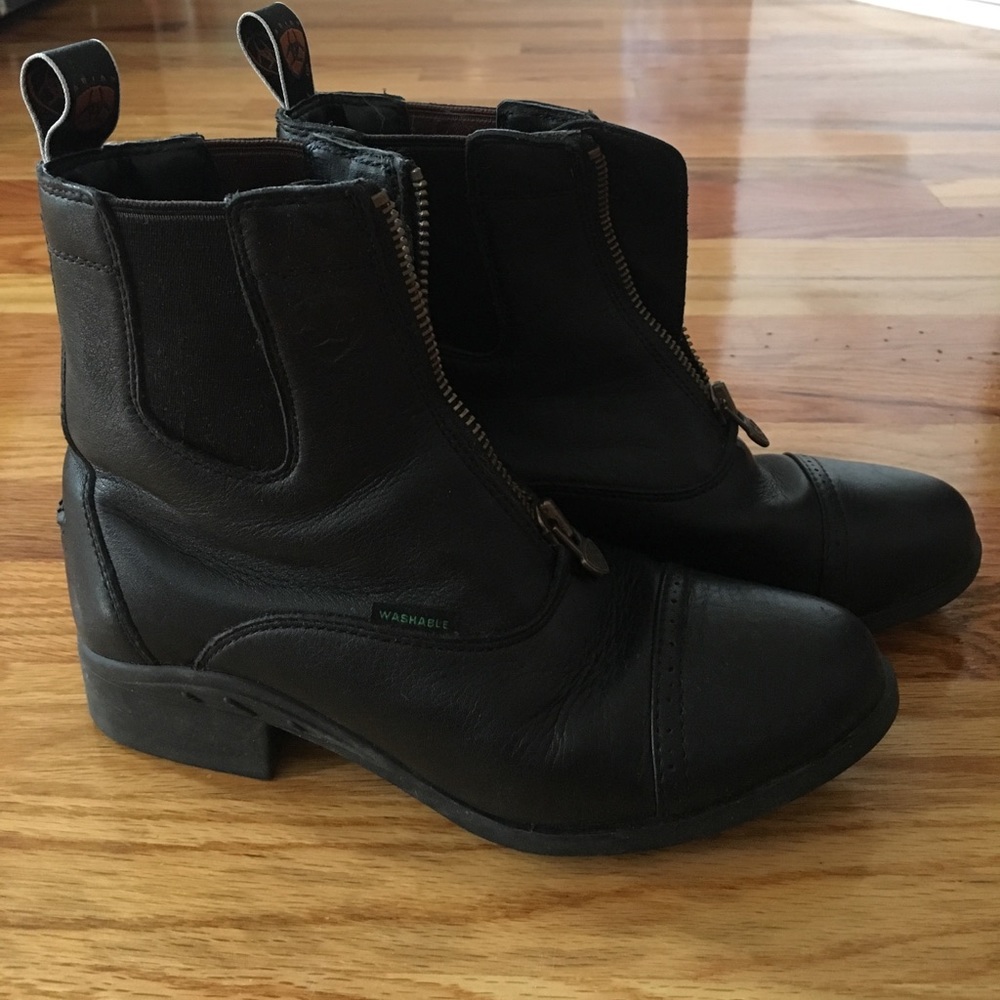 Atari black riding boots
