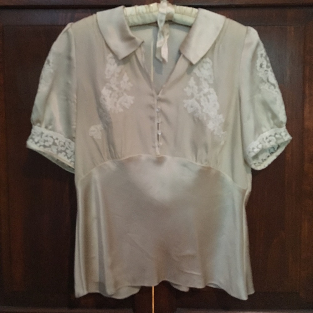 Paul and Joe Silk Lace Top