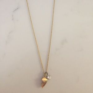 Juicy Couture Jewelry - Juicy Couture Gold Half Heart Necklace Juicy Couture Jewelry - Juicy Couture Gold Half Heart Necklace