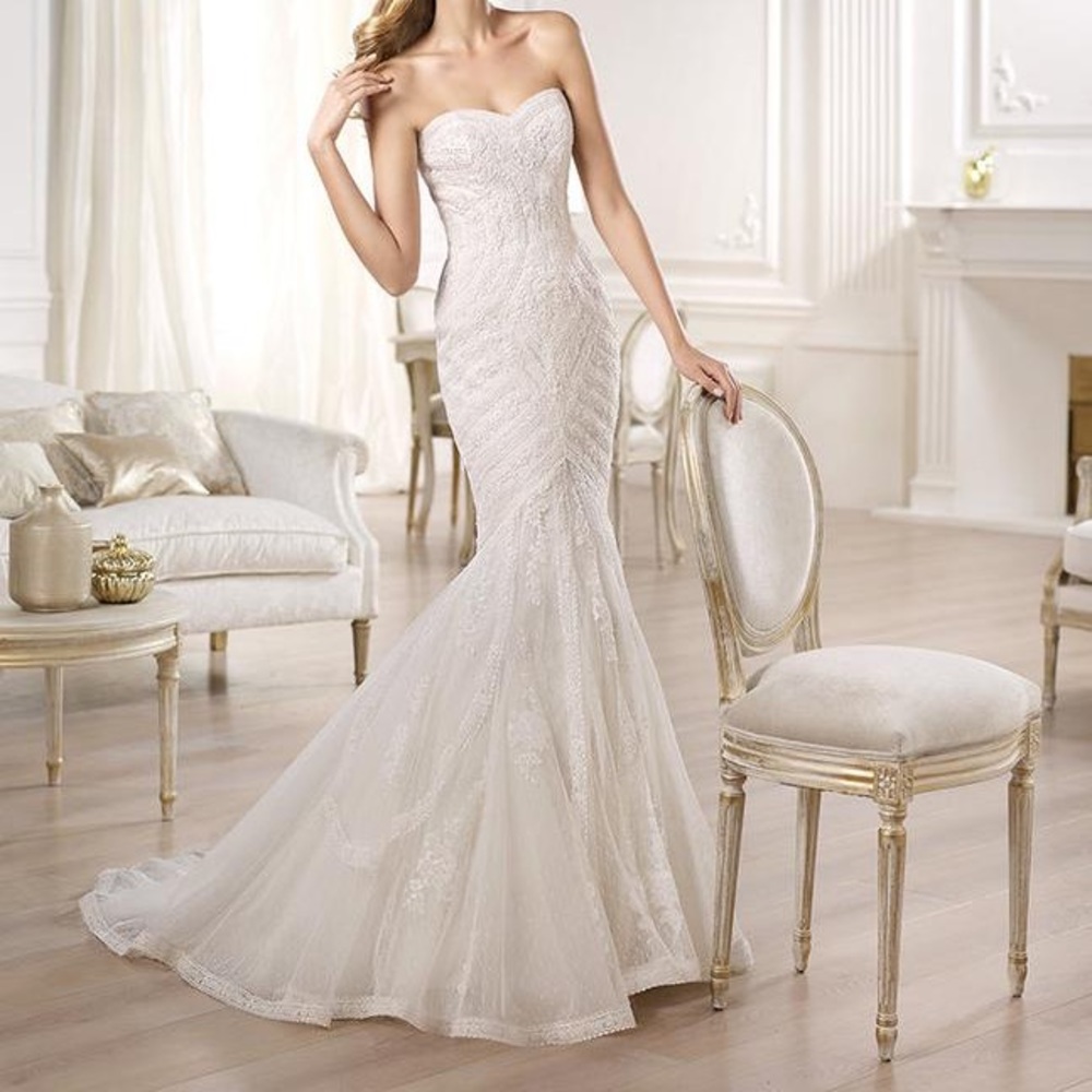 Pronovias Ombera Wedding Dress NWT