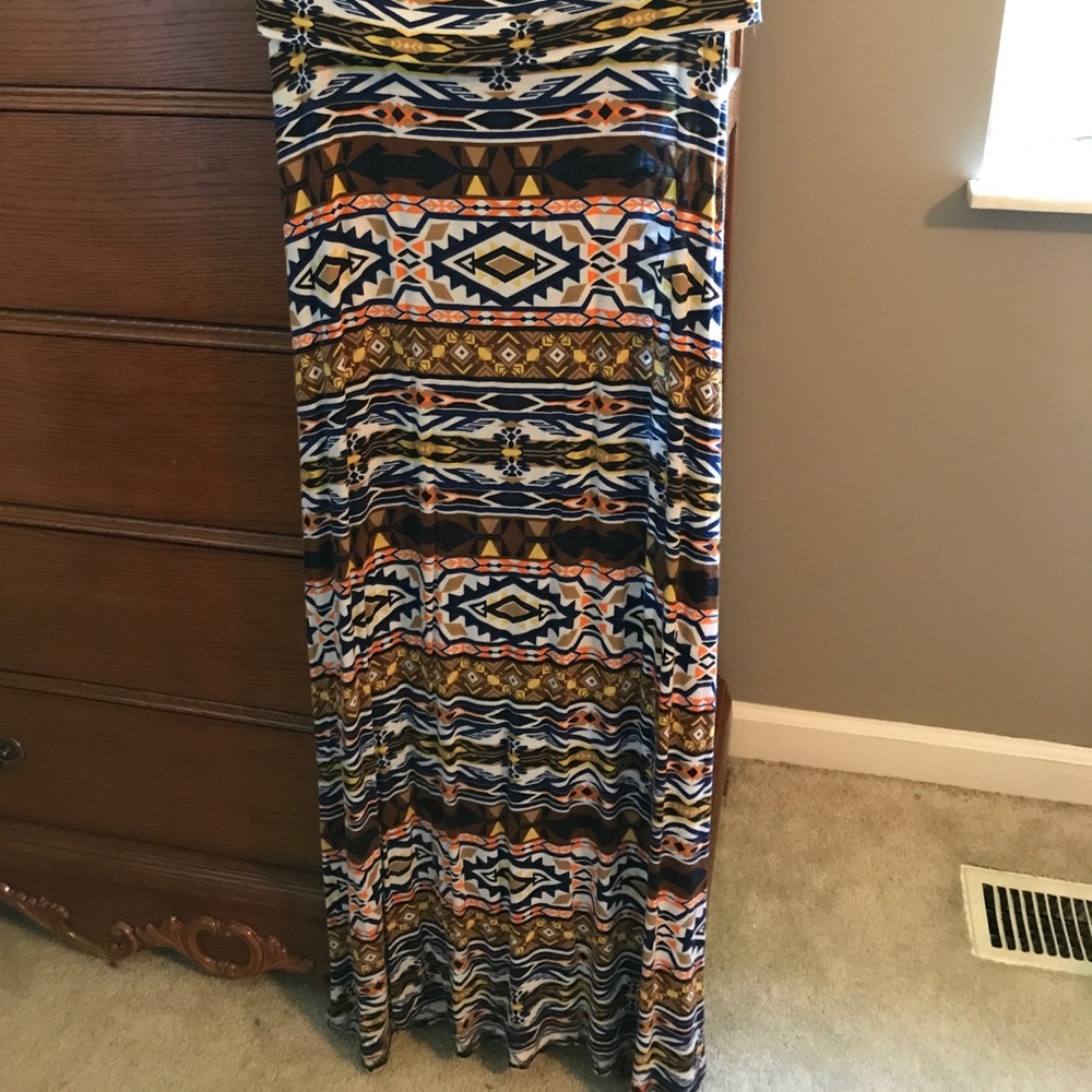 Aztec Maxi Skirt
