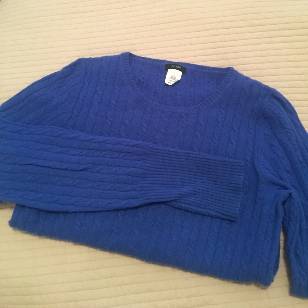 J. Crew Cable Knit Sweater