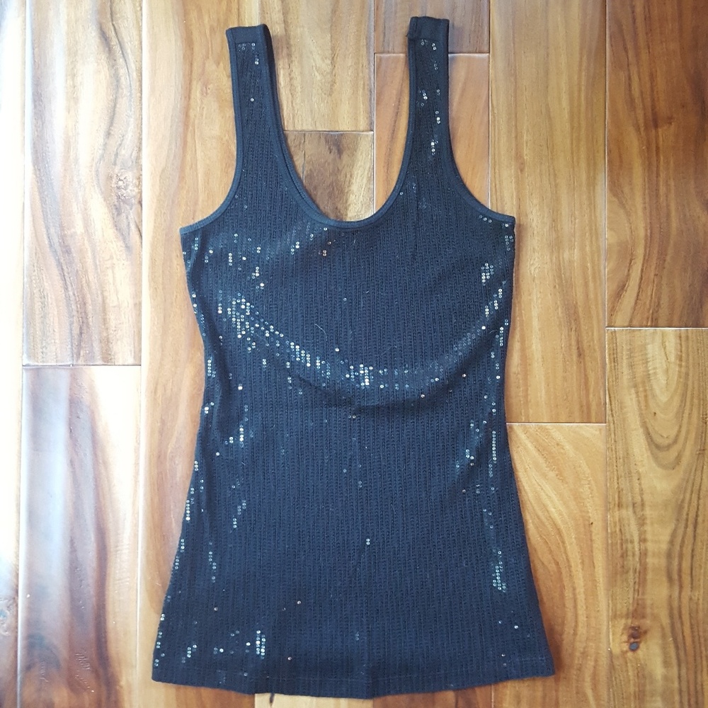 Express Sequin Tank Top