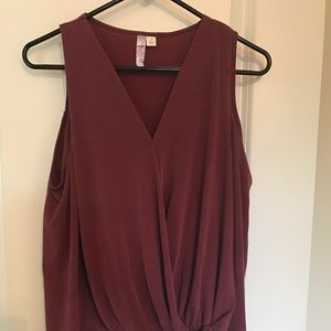 Francesca's closet cold shoulder blouse.