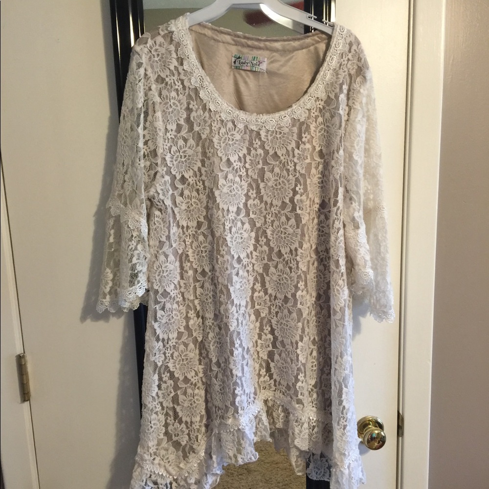 Lace tunic