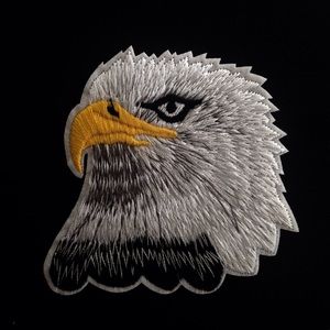 Hawk Iron on Patch