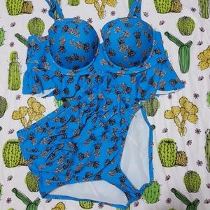 Pineapple Torrid swimsuit