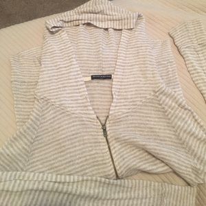 Brandy Melville Zip-Up Hoodie Sweater