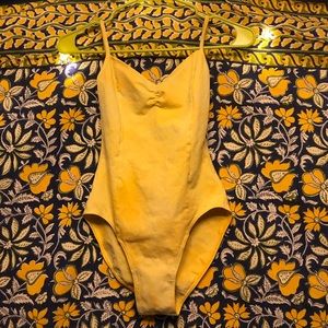 Yellow Tie Dye Sansha Ballet Leotard