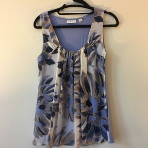 Periwinkle Pattern Blouse