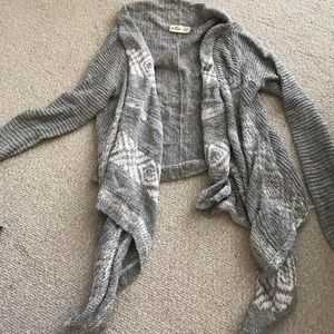 Hollister gray sweater