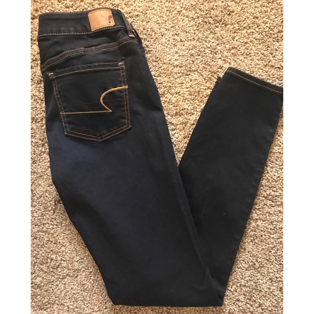 American Eagle Jeggings in Rinse