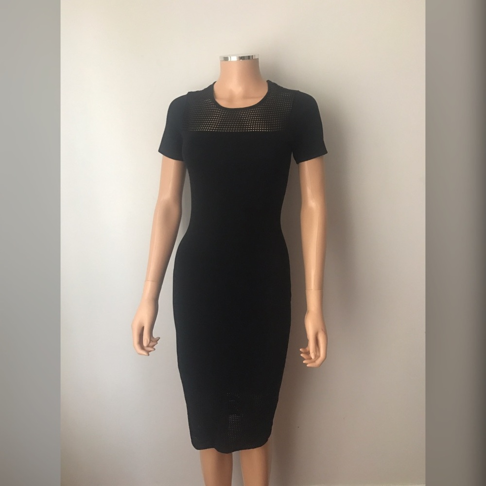 Cache bodycon midi dress