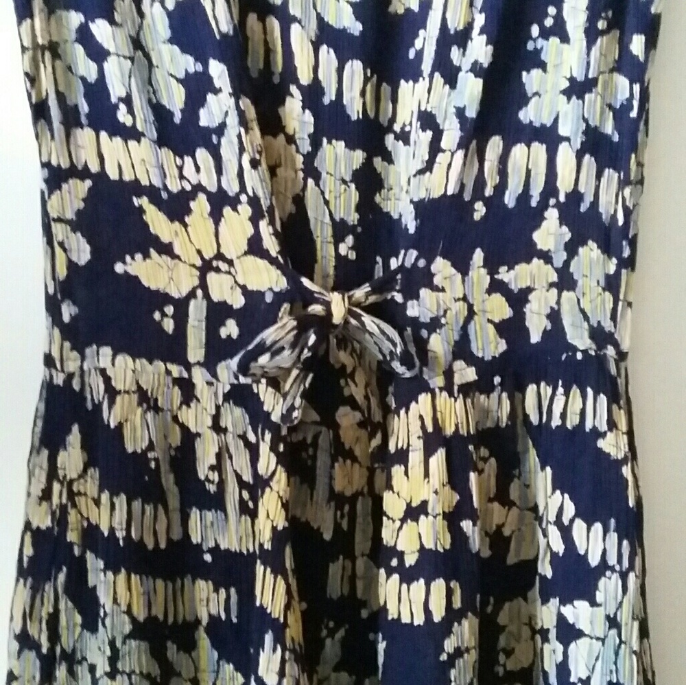Blue Romper with Pockets - Picture 3 of 6