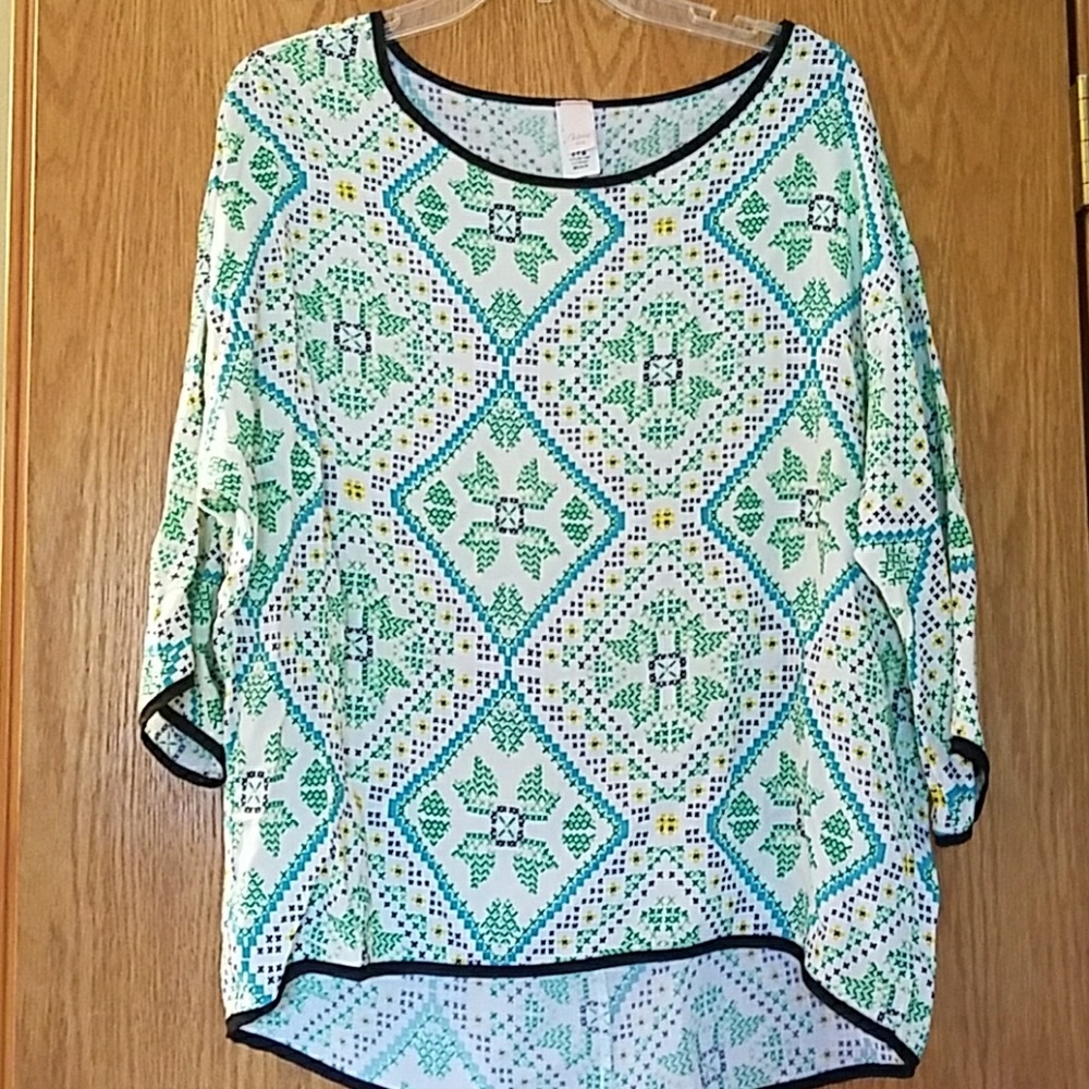 Dolman style top.