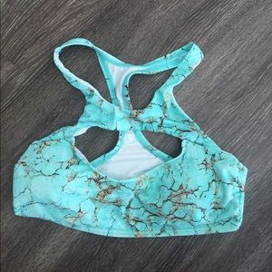 Reef cut out swim top