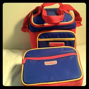 Fisher Price lunch box set