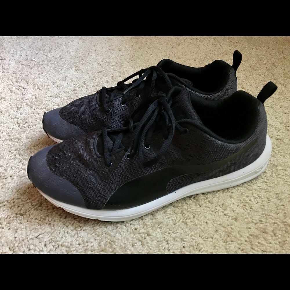 Women's Puma Evader Black Grey Training Shoes