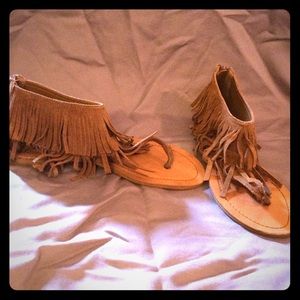 Steve Madden Fringe Sandals
