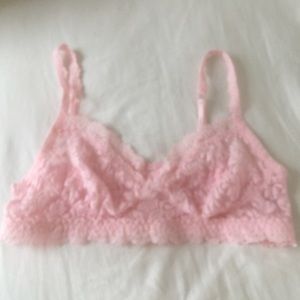 HANKY PANKY LIGHT PINK BRALETTE SIZE SMALL