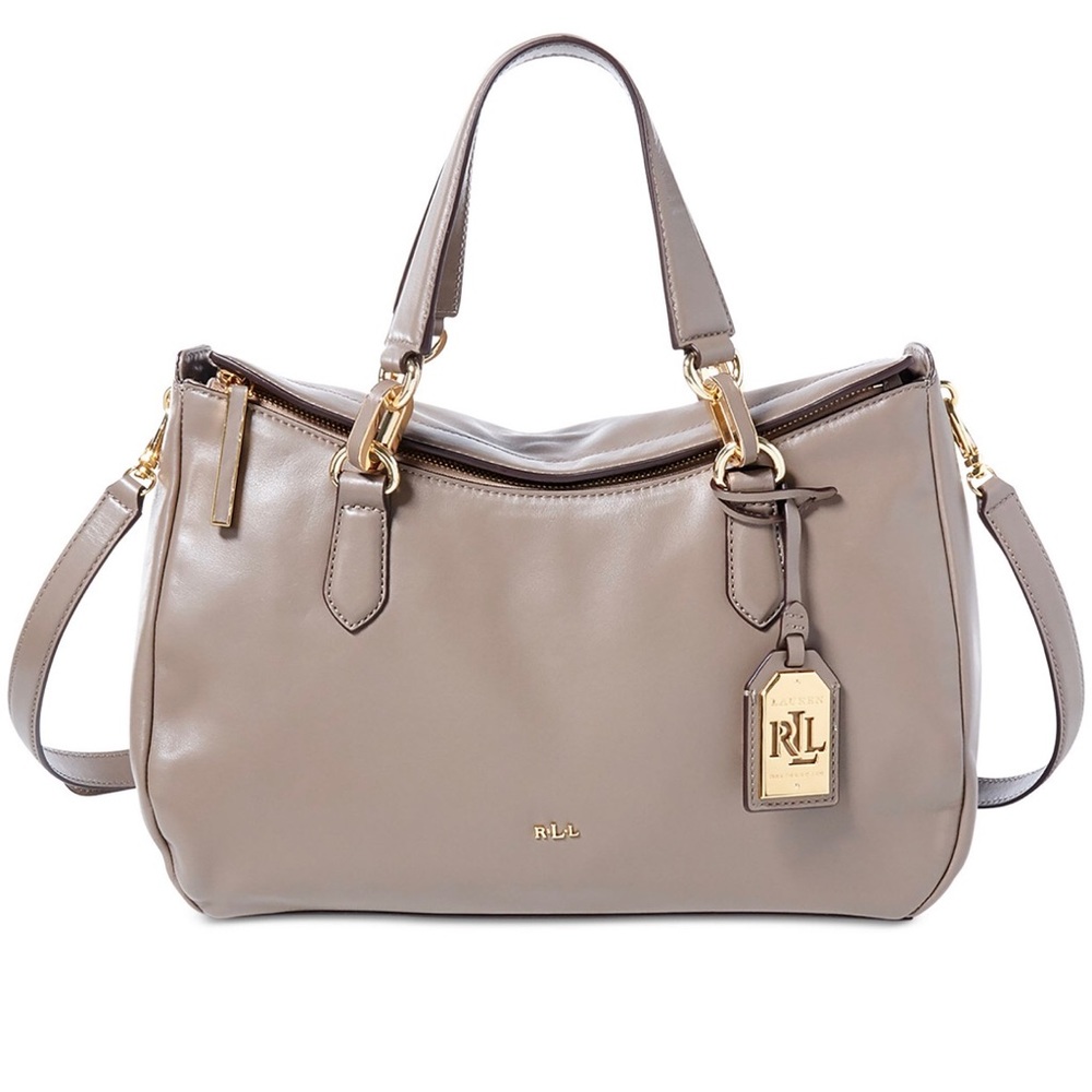 NWT Lauren Ralph Lauren satchel Bramfield Carlene.