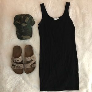 Basic Black Bodycon Mini Dress