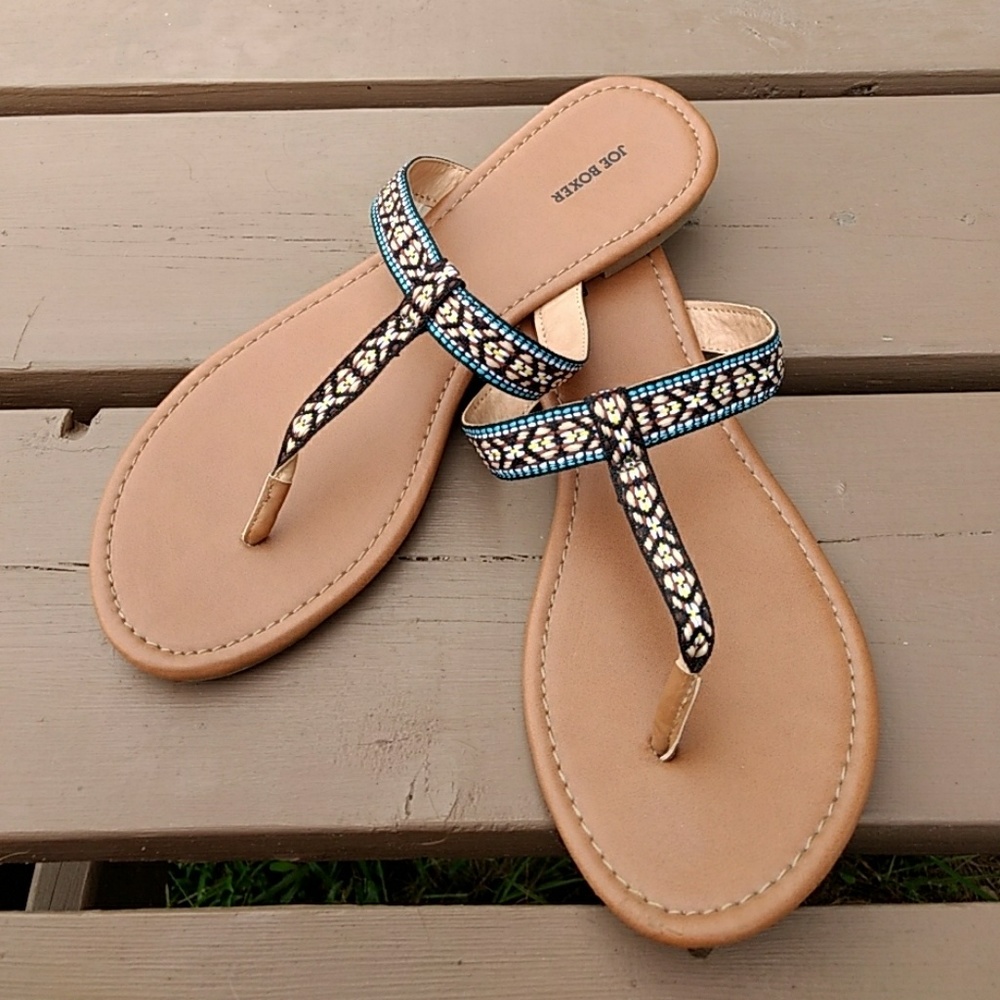 ❌SOLD❌ Joe Boxer Boho Sandals