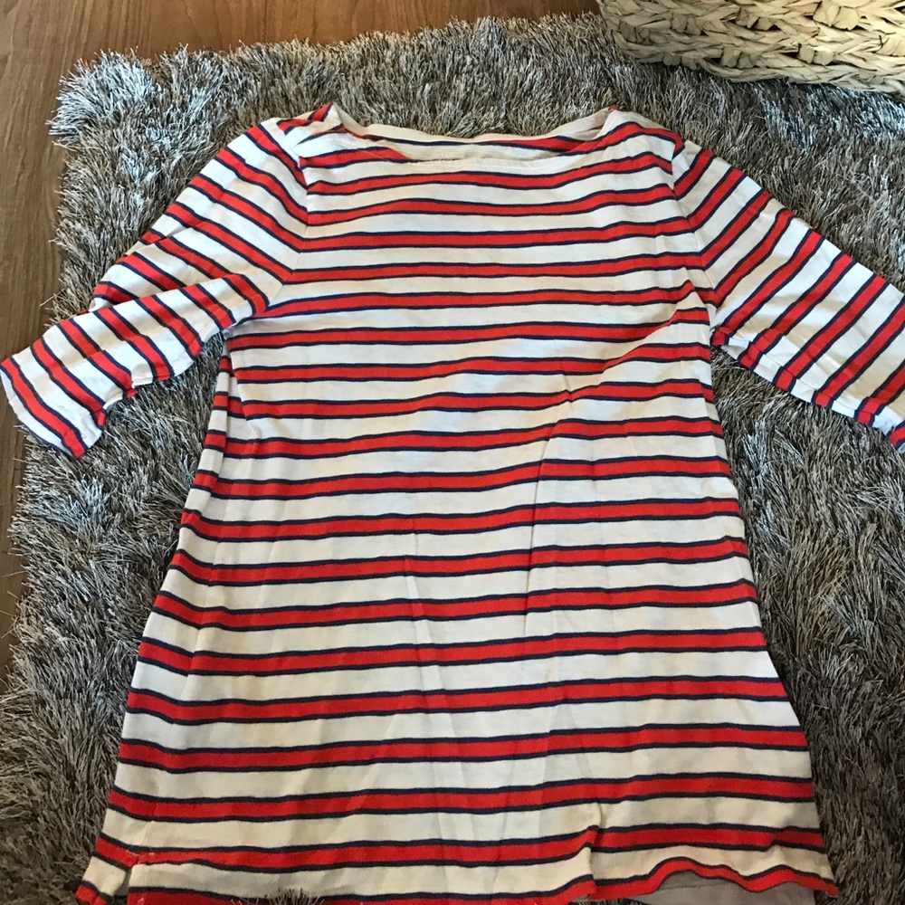 1/2 sleeve J crew tshirt