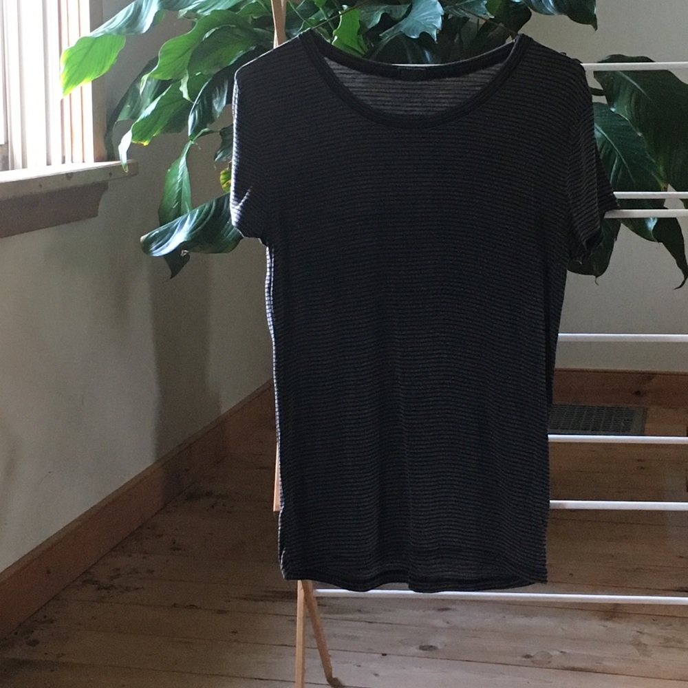 Brandy Melville John Galt Striped Super Soft Tee